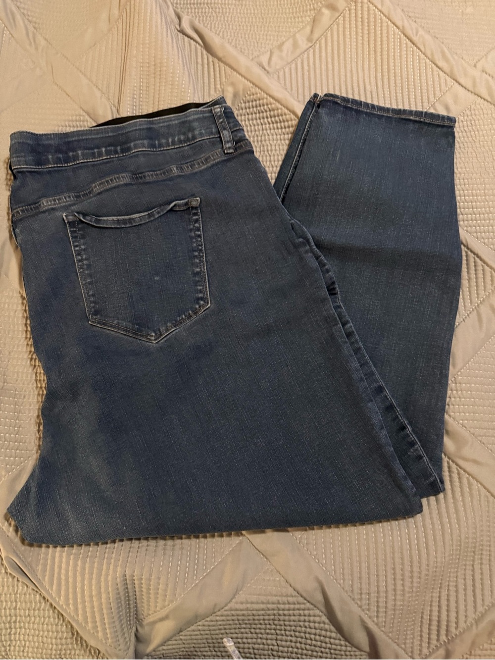 Ava & Viv Dark Indigo Straight Leg Jeans